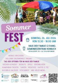Sommerfest & Tag der offenen Tür am 26. Juli 2026